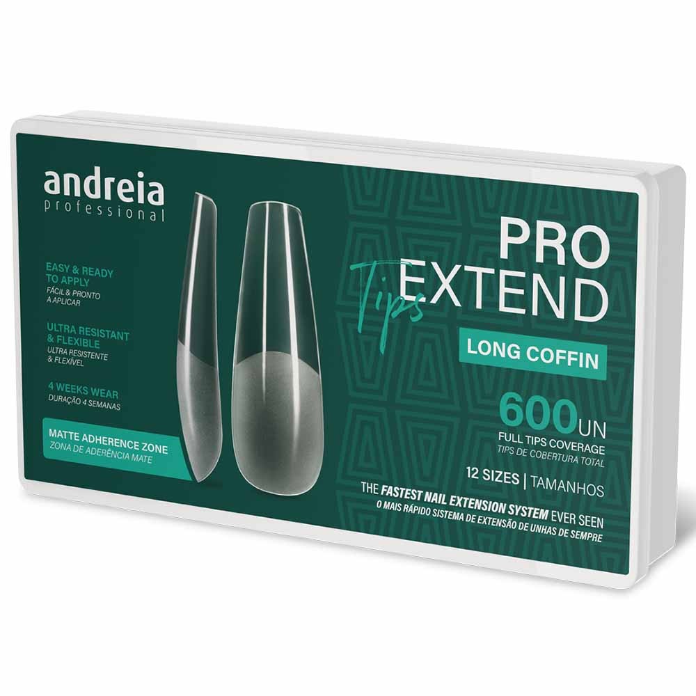 [5603927885849] Andreia Professional Pro Extend Tips Long Coffin