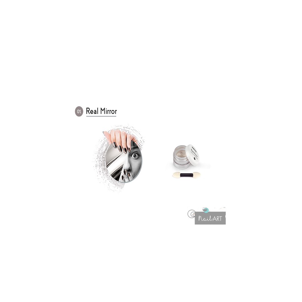 [5600462998287] Nails Powder "01" Andreia Professional - "Real Mirror" 1g