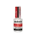 One Bottle Builder Gel 3in1 "Low Viscosity" Andreia Professional - "Glitter Pink" 14ml